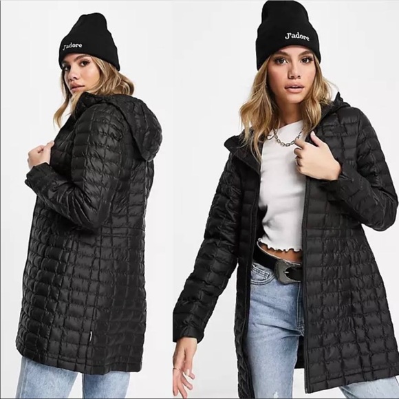 The North Face black Thermoball insulated puffer Parka small - Picture 9 of 9